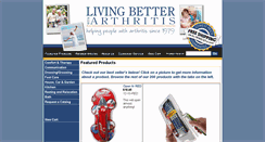 Desktop Screenshot of aidsforarthritis.com